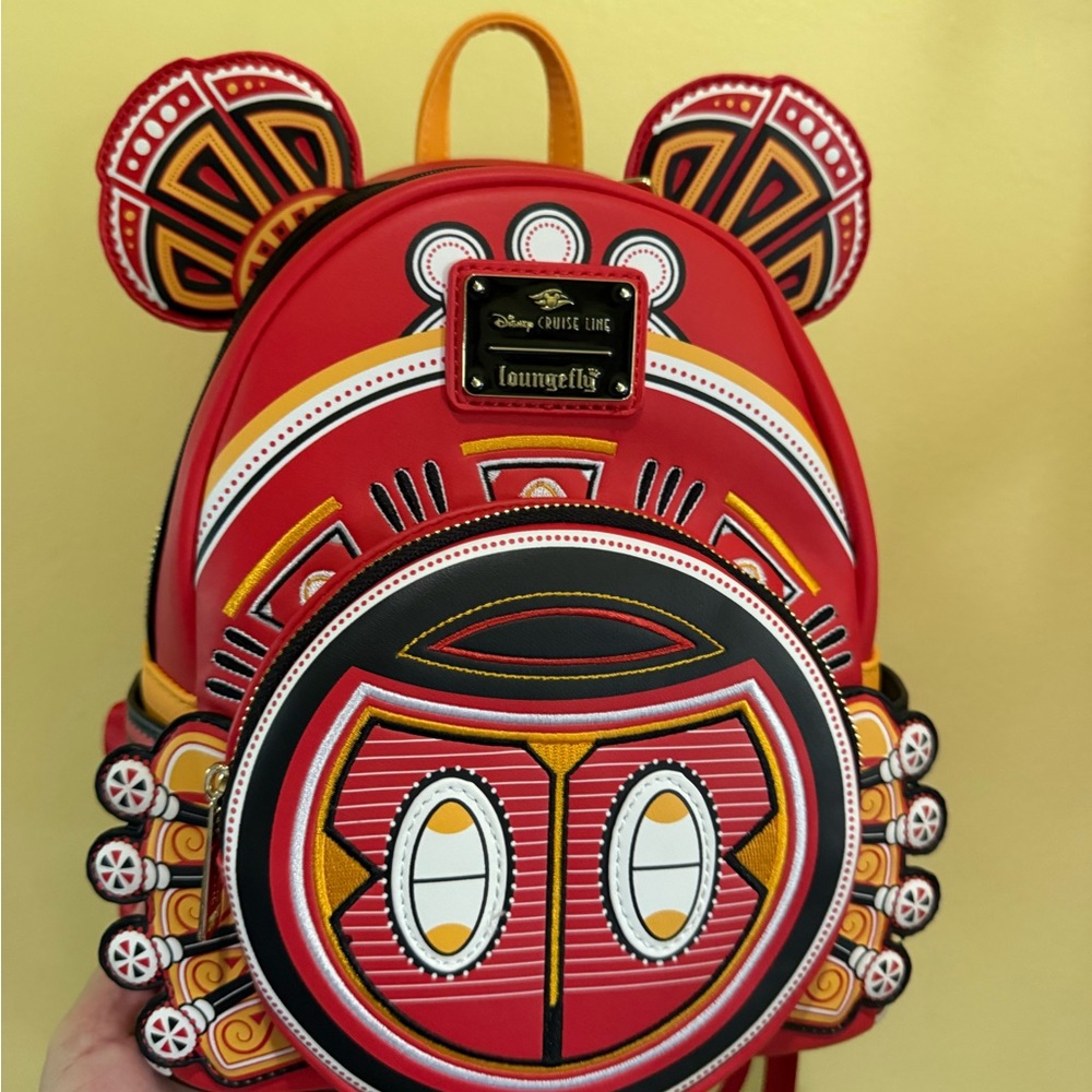DCL Disney Cruise Line Lookout Cay Lighthouse Point Island Loungefly Backpack